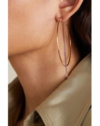 Diane Kordas - Rainbow 18-karat Rose Gold, Sapphire And Amethyst Hoop Earrings - Lyst