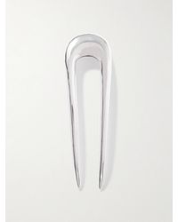 LIE STUDIO - The Frida Versilberte Haarnadel - Lyst