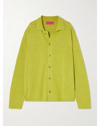 The Elder Statesman - Nora Lite Cotton Cardigan - Lyst