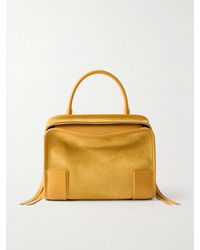 Loewe - Amazona 180 Medium Suede Shoulder Bag - Lyst