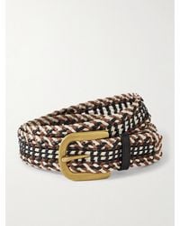 Gabriela Hearst - Sam Woven Leather Belt - Lyst