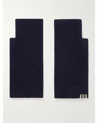 Extreme Cashmere - Mouffle Knitted Cashmere-Blend Fingerless Gloves - Lyst