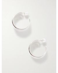 Sophie Buhai - Large Wave Sterling Hoop Earrings - Lyst