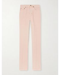 Chloé - High-Rise Slim-Leg Jeans - Lyst