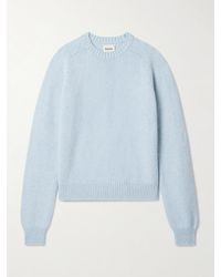 KHAITE - Nera Kaschmirpullover - Lyst