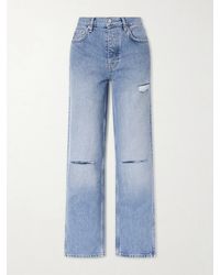 Anine Bing - Roy Straight-Leg Jeans - Lyst