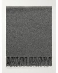 Brunello Cucinelli - Fringed Cashmere Scarf - Lyst