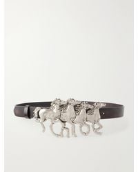 Chloé - Running Horses Embellished Leather Belt - Lyst