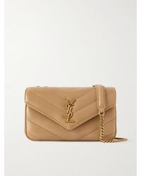 Saint Laurent - Loulou Small Matelassé Leather Shoulder Bag - Lyst
