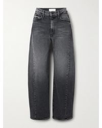 Mother - The Half Pipe Flood High-Rise Barrel-Leg Jeans - Lyst