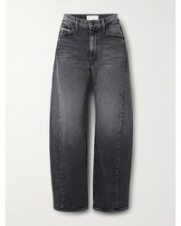 Mother - The Half Pipe Flood High-Rise Wide-Leg Jeans - Lyst