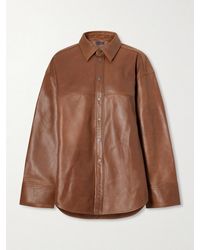 Haikure - Victoria Leather Shirt - Lyst