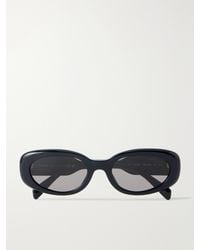 Miu Miu - Round-Frame Acetate Sunglasses - Lyst