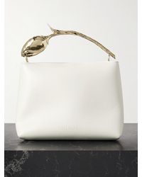 Erdem - Bloom Mini Clutch Aus Leder - Lyst
