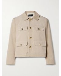 Nili Lotan - Chamonix Cropped Cotton-Blend Corduroy Jacket - Lyst