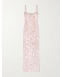 Jenny Packham - Fleur Crystal-Embellished Sequined Tulle Gown - Lyst