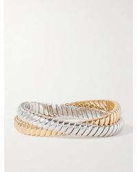 Roxanne Assoulin - The Double Cobra Set Of Two And-Tone Bracelets - Lyst