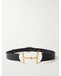 Gucci - Horsebit-Detailed Leather Belt - Lyst