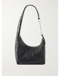 Rick Owens - Disco Gemini Crinkled-Leather Shoulder Bag - Lyst