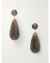 LIE STUDIO - The Lola And Quartz Earrings - Lyst