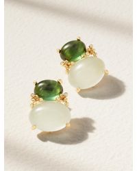 Ole Lynggaard Copenhagen - Boucles D'Oreilles En Or 18 Carats (750/1000) Et Pierres Multiples Boho - Lyst