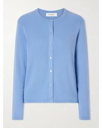 Lisa Yang - Abeena Ribbed Cotton And Cashmere-Blend Cardigan - Lyst