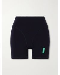 District Vision - Logo-Appliquéd 5' Stretch-Knit Shorts - Lyst