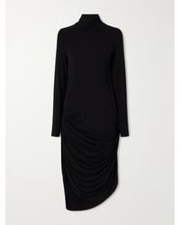 Proenza Schouler - Imogen Jersey Turtleneck Midi Dress - Lyst