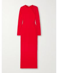 Stella McCartney - Miracle Paneled Knitted Midi Dress - Lyst