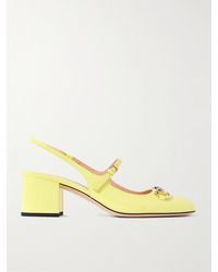 Gucci - Escarpins Babies En Cuir Verni À Mors De Cheval Lady - Lyst