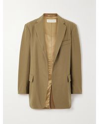 Dries Van Noten - Blazer Aus Twill Aus Einer Wollmischung - Lyst
