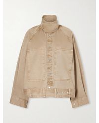 Co. - Belted Tton-Gabardine Jacket - Lyst