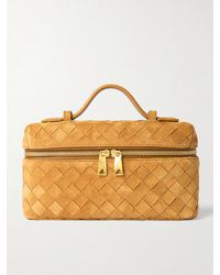 Bottega Veneta - Bang Bang Intrecciato Suede Tote - Lyst