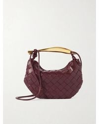 Bottega Veneta - Sardine Mini Intrecciato Leather Shoulder Bag - Lyst