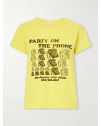 Mother - The Lil Goodie Goodie Printed Cotton-Jersey T-Shirt - Lyst