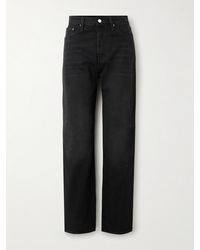 TOTEME - Mid-Rise Straight-Leg Organic Jeans - Lyst