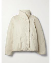 Isabel Marant - Dylany Double-Breasted Padded Cotton-Blend Shell Jacket - Lyst