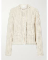 Isabel Marant - Bouclé Wool And Alpaca-Blend Cardigan - Lyst