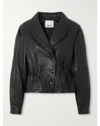 Isabel Marant - Tressy Leather Biker Jacket - Lyst