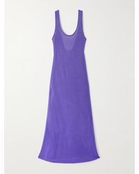 Christopher John Rogers - Knitted Maxi Dress - Lyst