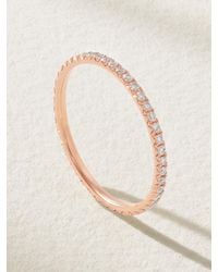 Anita Ko - Eternity Ring Aus 18 Karat Roségold Mit Diamanten - Lyst
