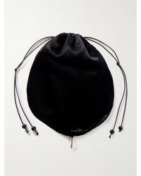 Sophie Buhai - Teardrop Embellished Satin Pouch - Lyst
