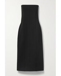 The Row Erin Scuba Midi Dress | Lyst