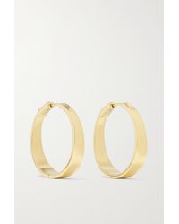 Anita Ko Zoe 18-karat Rose Gold Hoop Earrings in Metallic | Lyst