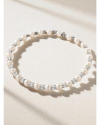 YEPREM - 18-Karat, Pearl And Diamond Necklace - Lyst