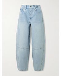 FRAME - Jean Droit Taille Haute The Twisted - Lyst