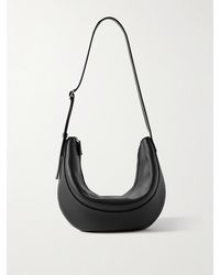 The Row - Jouve Schultertasche Aus Strukturiertem Leder - Lyst