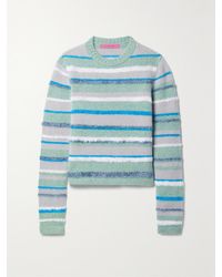The Elder Statesman - Pull En Cachemire Mélangé À Rayures - Lyst