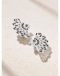 Garrard - Fanfare Symphony 18-Karat, Spinel And Diamond Earrings - Lyst