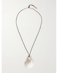 Loren Stewart - Sea Chalice Sterling And Leather Cord Necklace - Lyst
